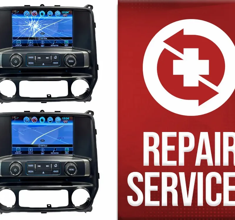 2015-2018 GMC Sierra 5500 8-inch Touchscreen Display Assembly Car Radio Repair | Fast & Reliable Service
